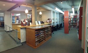 CHS Library Stacks, 2015